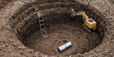 Septic system installation