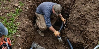Septic repair work